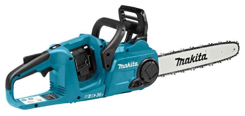 Makita DUC353PG2J 2x18 V Kettingzaag 35 cm  6,0 ah accu (2 st), duo snellader, in mbox