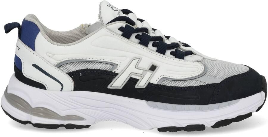 Hip Jongens Lage sneakers Chunky zool H1660 Wit Textiel