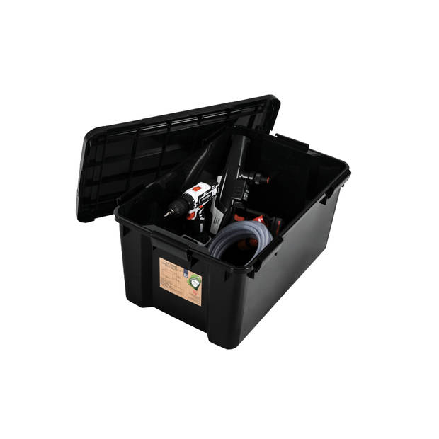 Iris Airtight Opbergbox - 20 Liter- Zwart