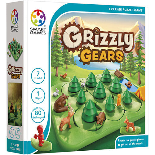 Smart games puzzelspel grizzly gears