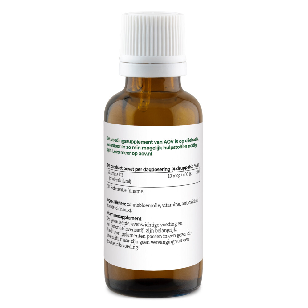 AOV 408 Vitamine D3 druppels25 ml