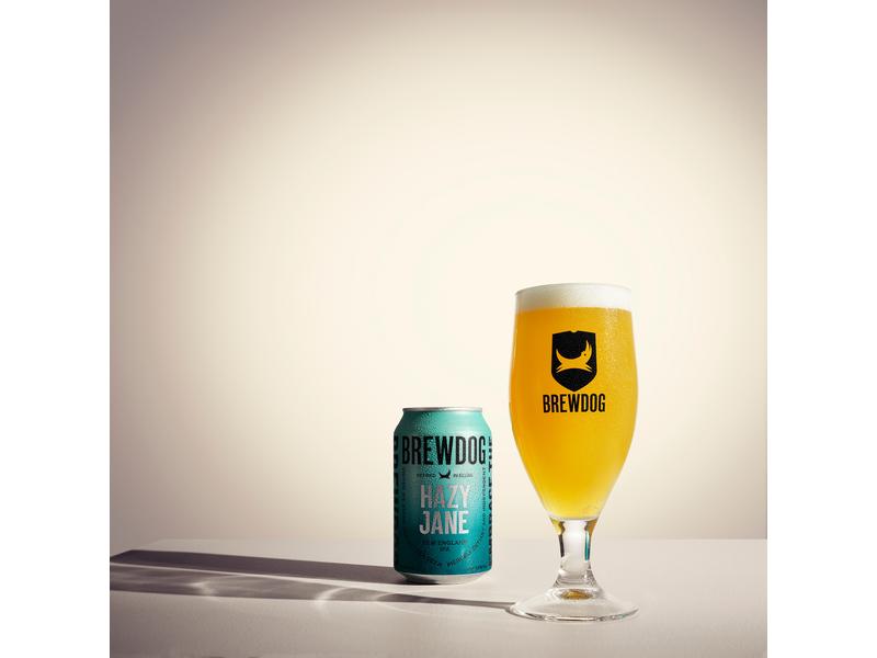 BrewDog Bier Hazy Jane 5% 6 x 0.33 l Fruchtiges New England India Pale Ale aus Schottland