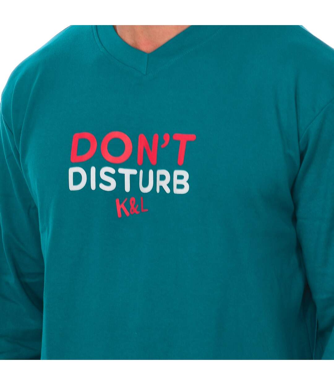 DON'T DISTURB long-sleeved pajamas