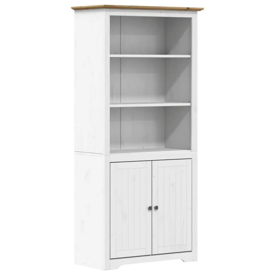 vidaXL - Boekenkast - Bruin - Grenenhout