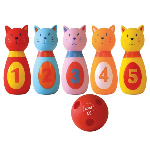 Jeu de quilles souples : Chat