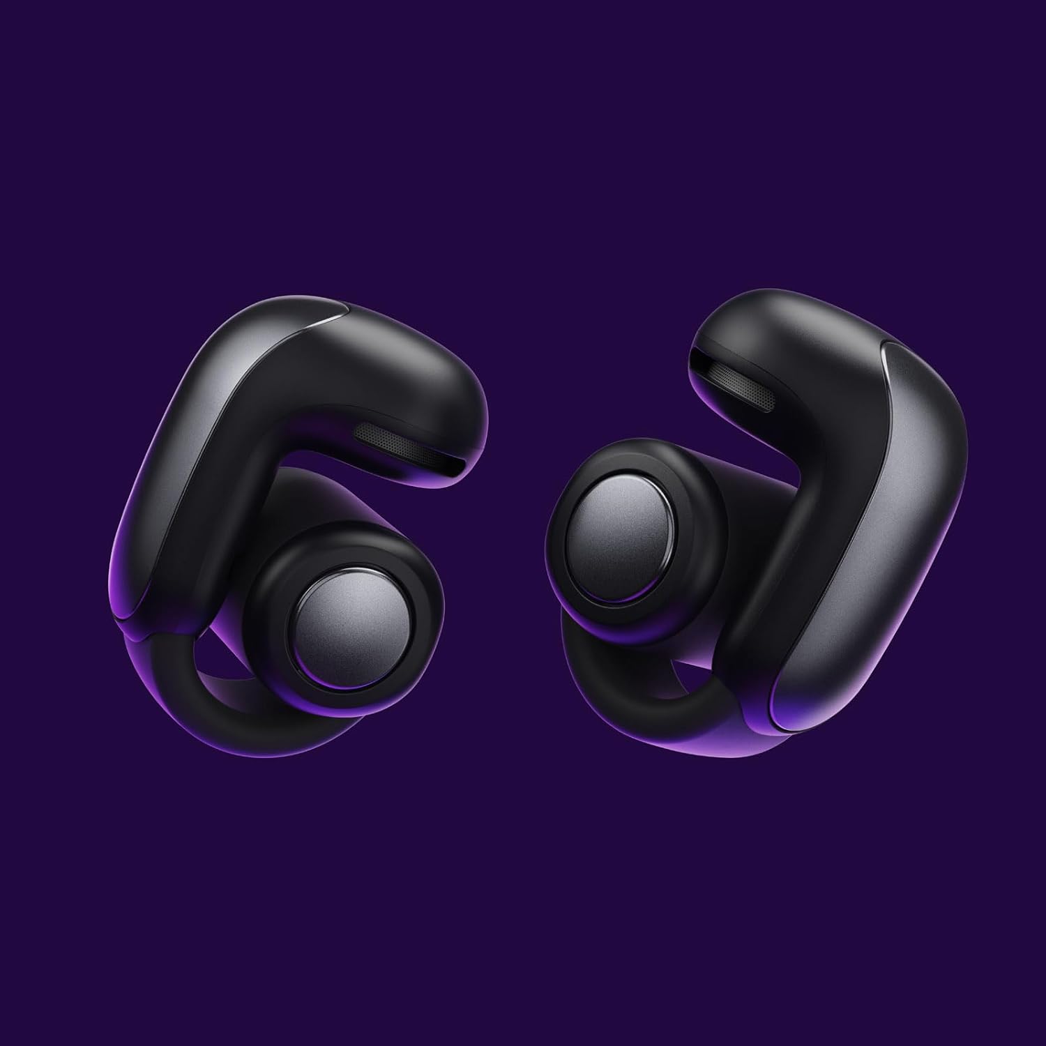 Bose Ultra Open Earbuds, Écouteurs oreilles libres avec technologie OpenAudio, Écouteurs stéréo ouverts sans fil, Écouteurs immersifs à clipser, Jusqu’à 48 heures d’autonomie