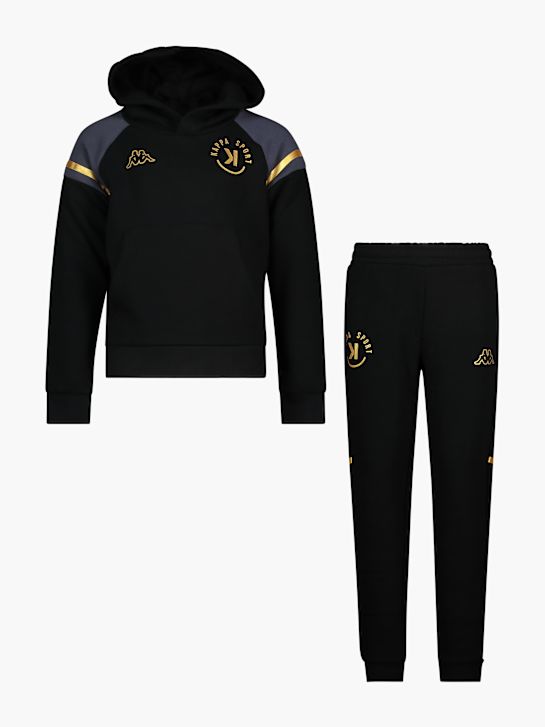 Kappa Trainingsanzug Schwarz