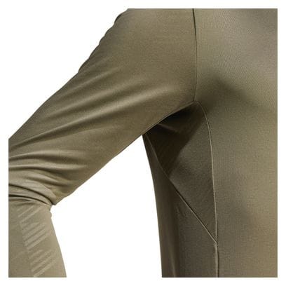 Maillot manches longues 1/2 zip adidas Terrex Multi Khaki Homme