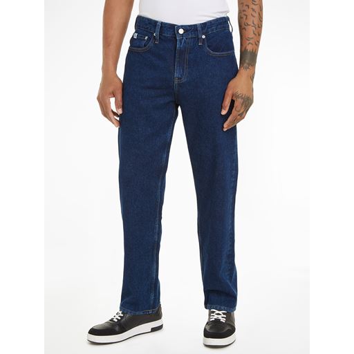 Calvin Klein Jeans 90's Straight Jeans, Denim Dark, 31