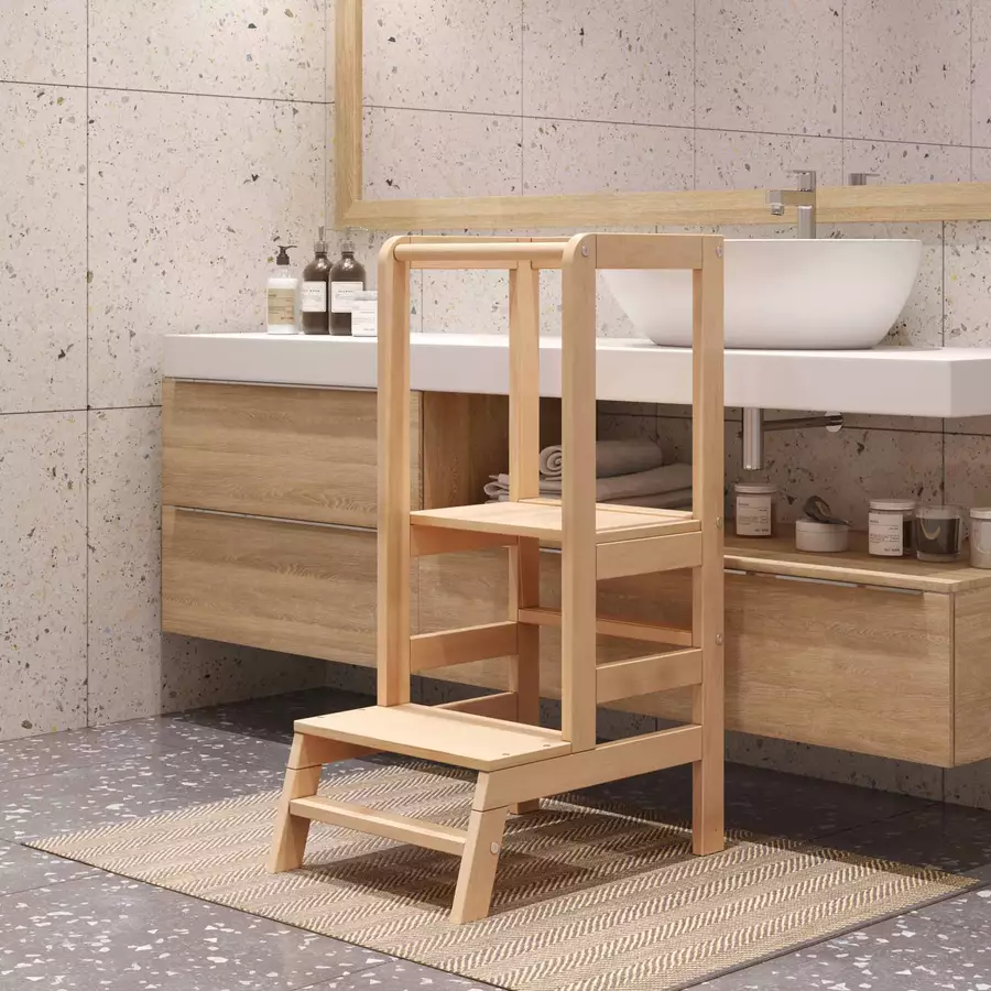 Polini Kids Lernturm Step natur