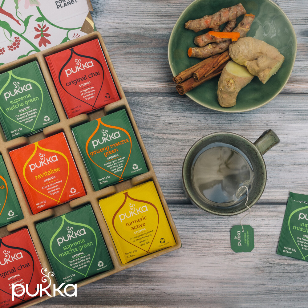 Pukka Thee Active Kruidenthee Geschenkset45 stuks