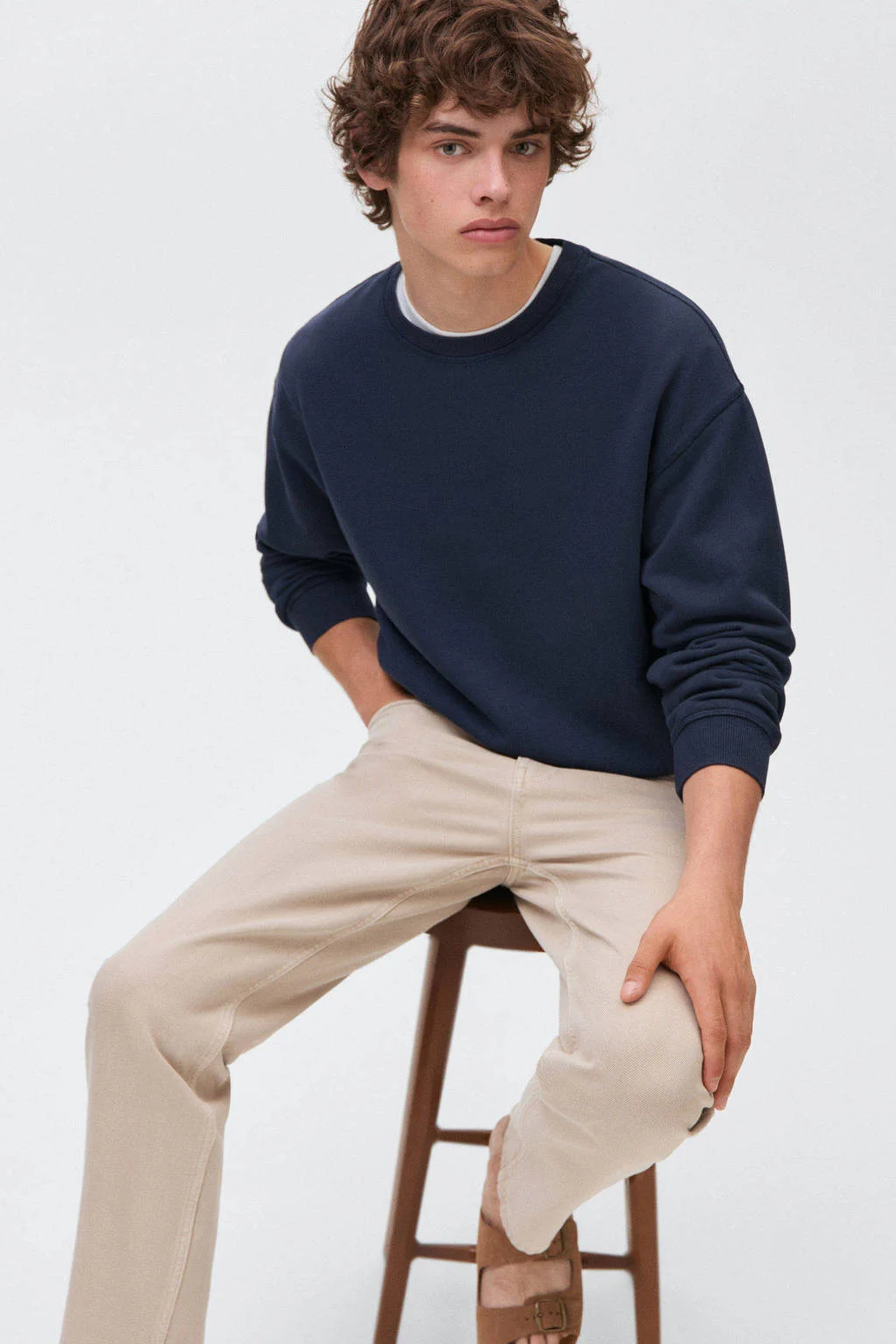 MANGO TEEN sweater marine