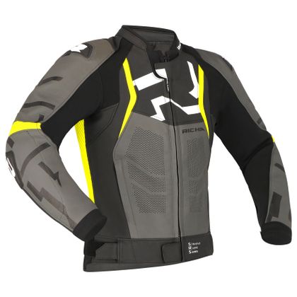 Blouson Richa STRADALE - Jaune / Gris