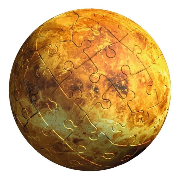 Ravensburger 3D Puzzle Planetensystem 11668 - Planeten als 3D Puzzlebälle - Sonnensystem für Kinder - 522 Teile - ab 6 J