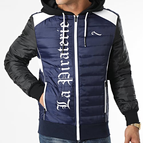 Veste Zippée Capuche Lost 6846 Bleu Marine