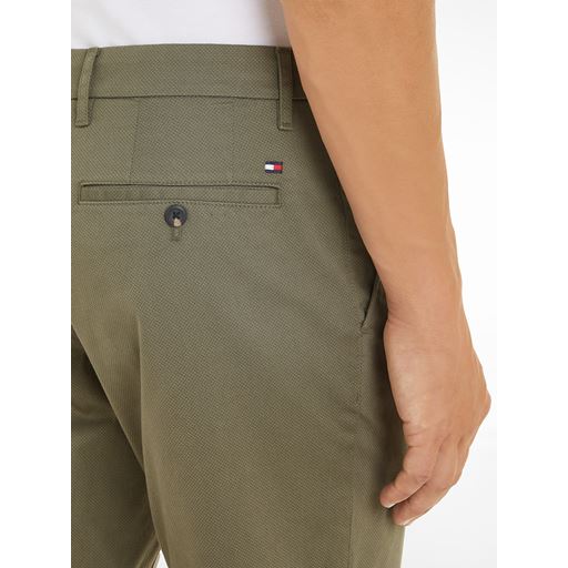 Tommy Hilfiger Harlem Printed Structure Shorts, Army Green, 31