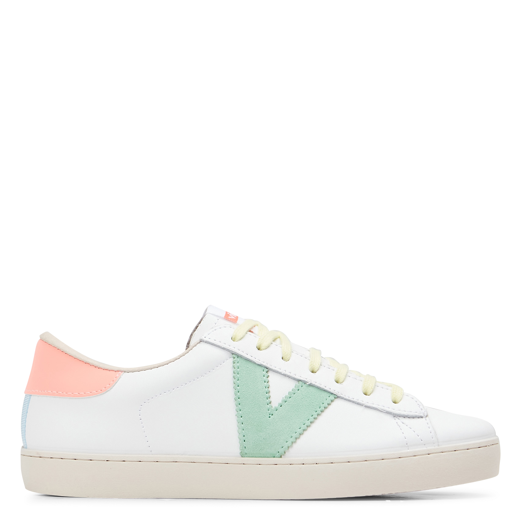 BERLIN - Baskets basses en cuir| Multicolore