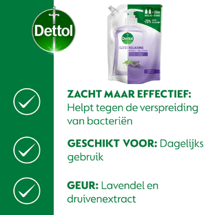Dettol Refill Handzeep Relaxing Lavender 500ML
