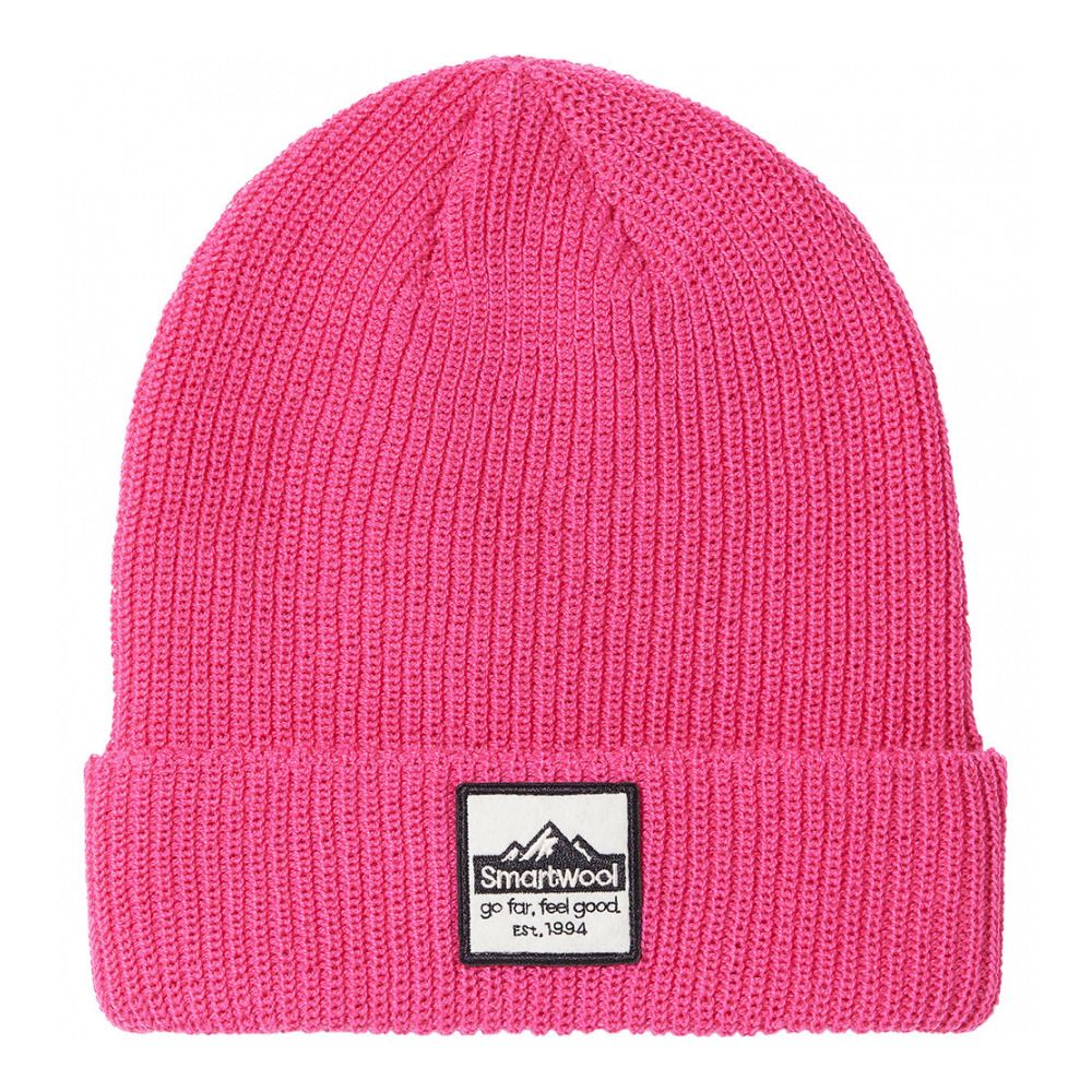 Smartwool SMARTWOOL PATCH - Bonnet Homme power pink