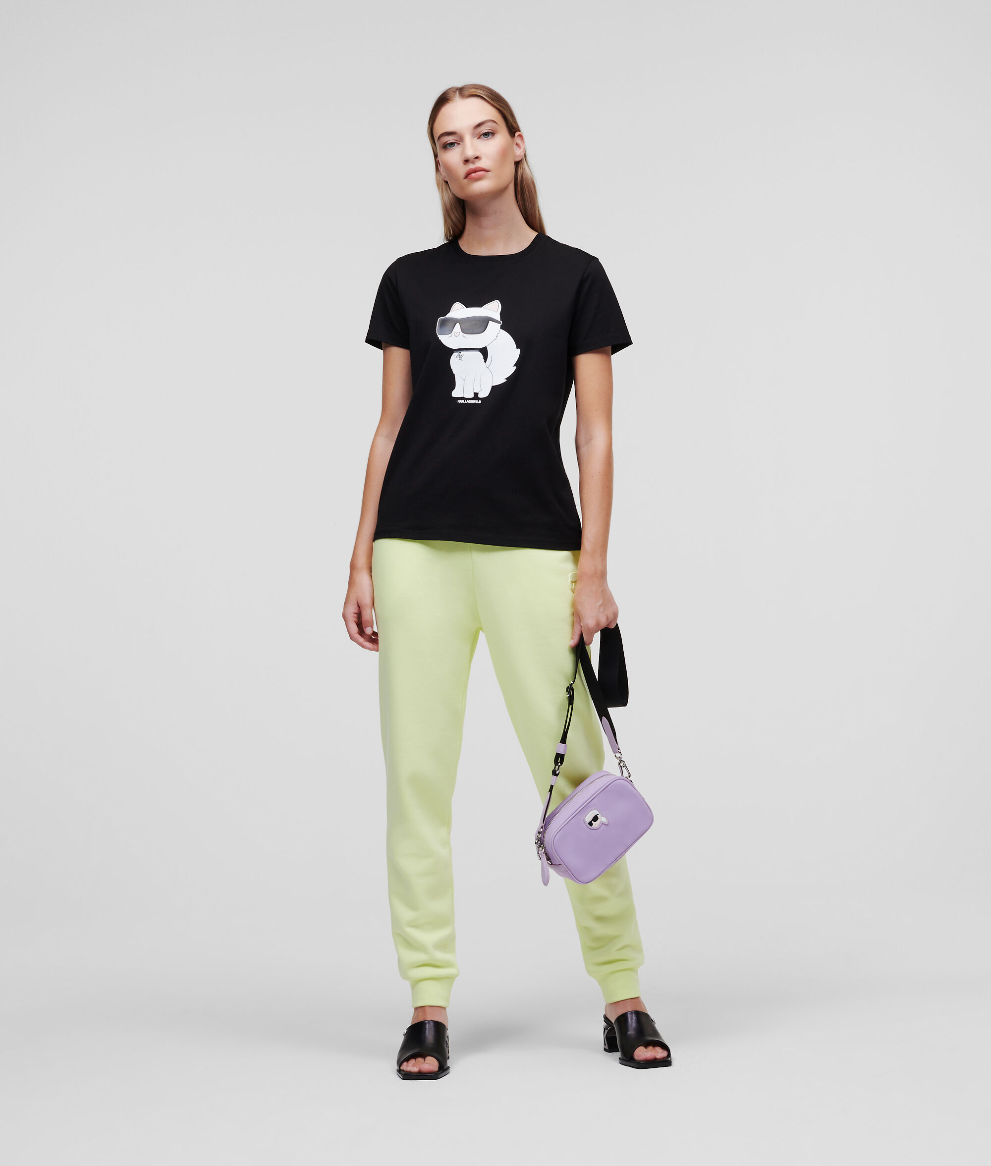 T-SHIRT CHOUPETTE KARL IKONIK