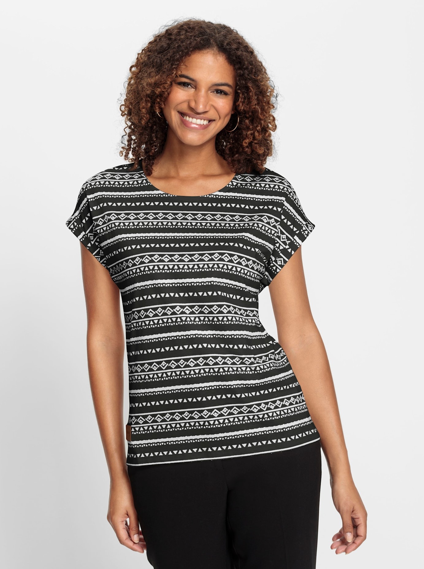 Casual Looks Print-Shirt »Print-Shirt«, 1 Stk.
