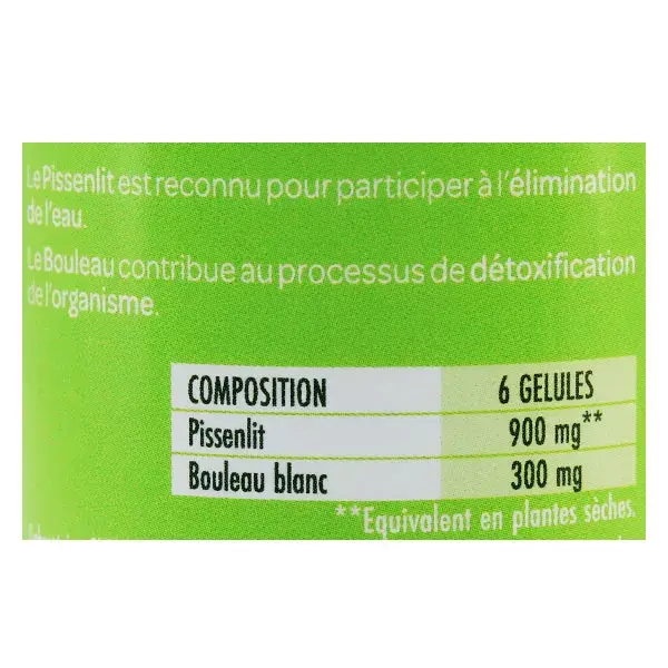 Superdiet Orgânico Dente-de-Leão e Bétula - 90 cápsulas