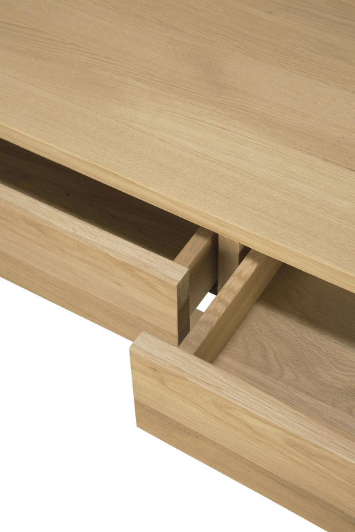 Ethnicraft Frame bureau 120x43 naturel eiken