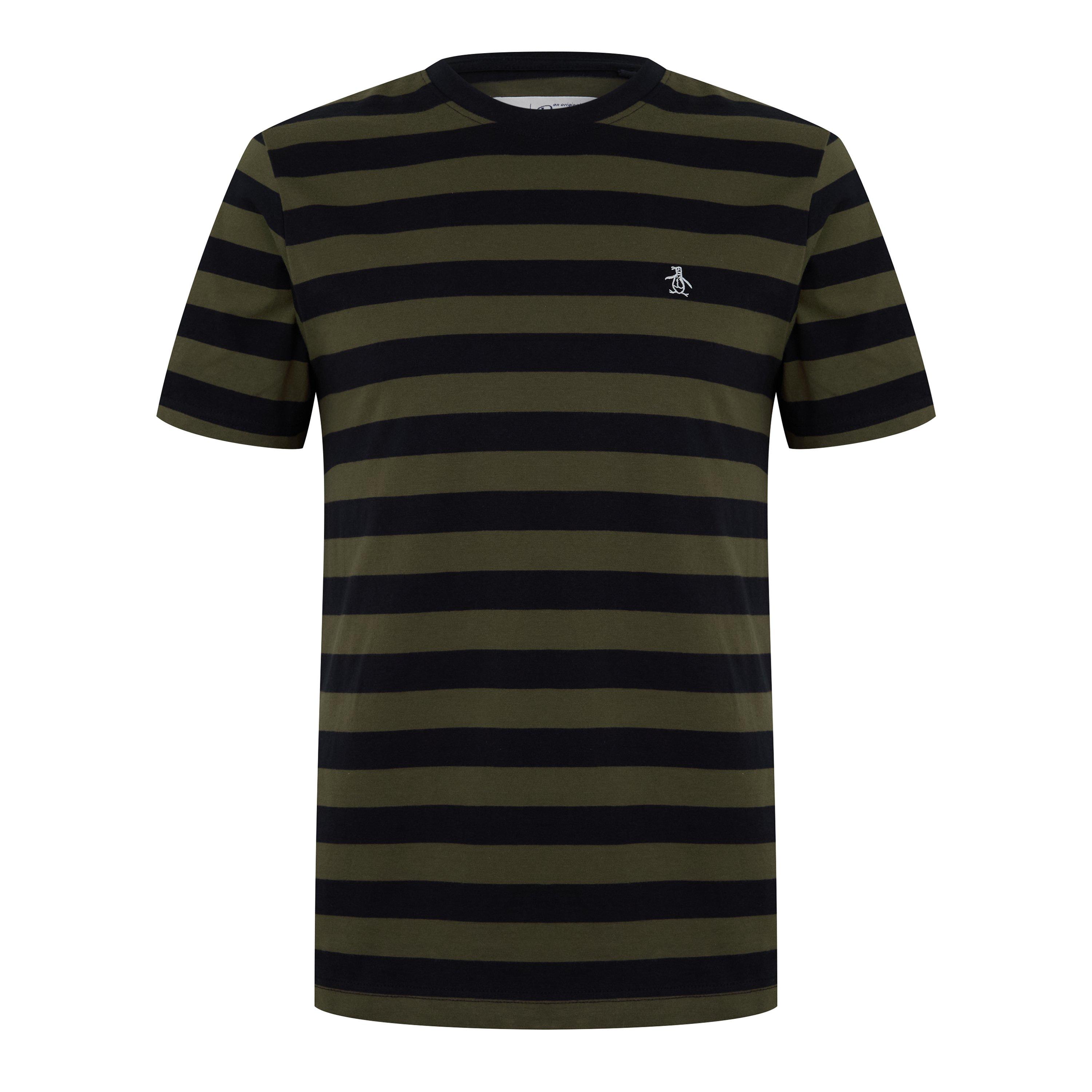 Original Penguin Stripe Logo T shirt