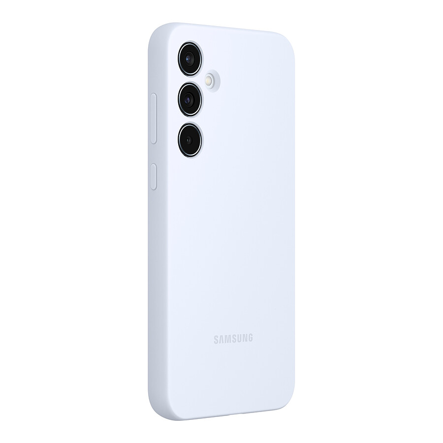 Samsung Coque Silicone Bleu Galaxy A55 5G