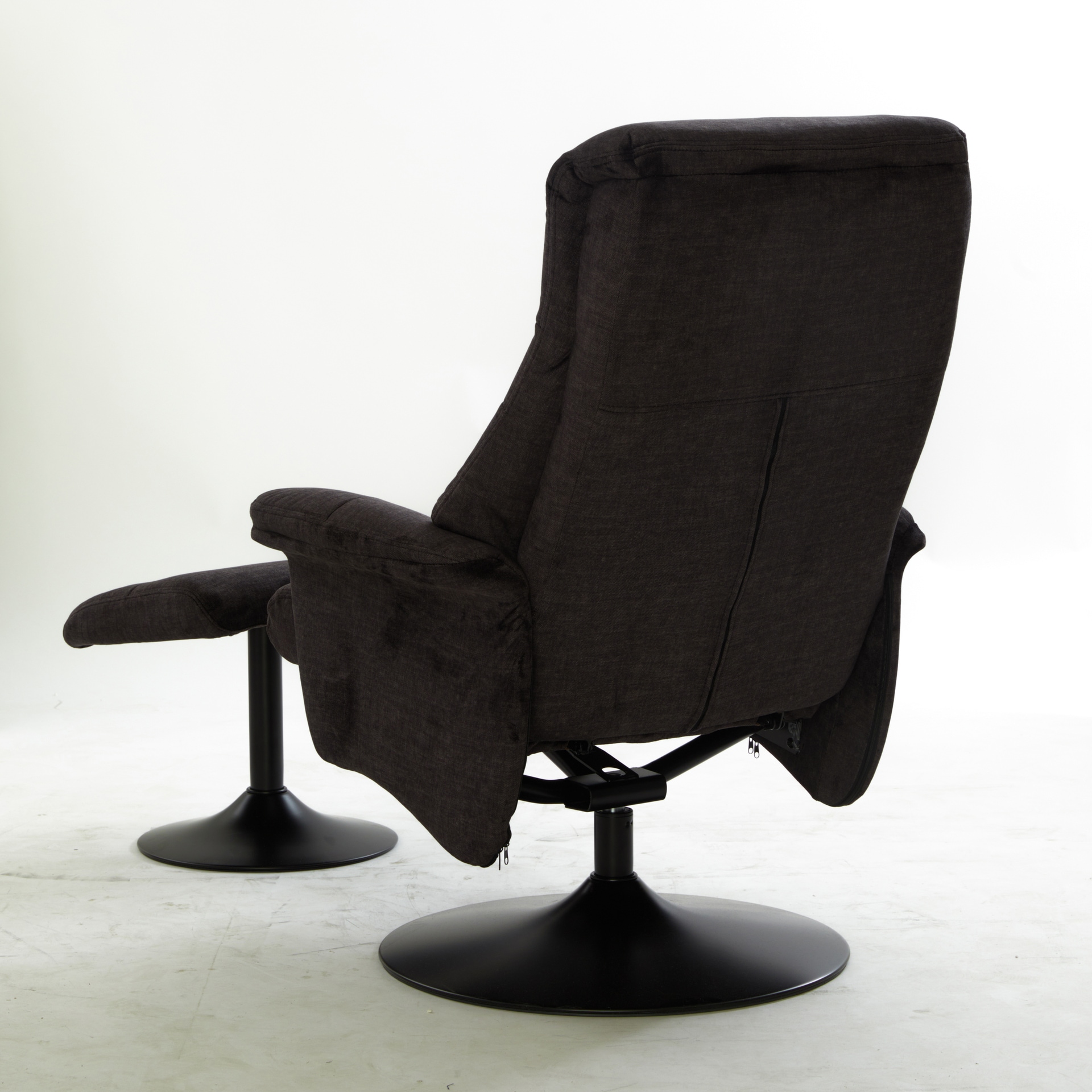 Relaxsessel IDA 2er Set grau-charcoal