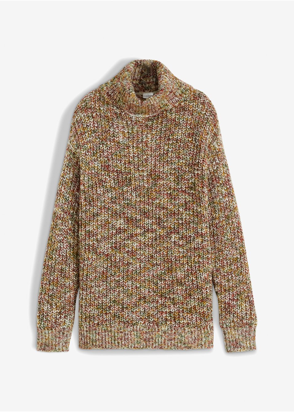 Pull col roulé