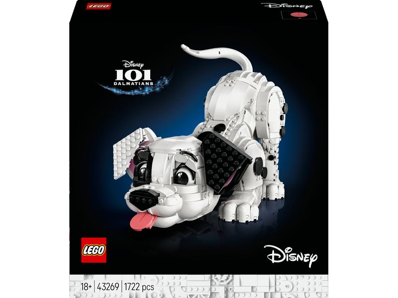 LEGO® Disney Classic Welpe aus 101 Dalmatiner 43269 Baubares Modell für erwachsene Disney Fans