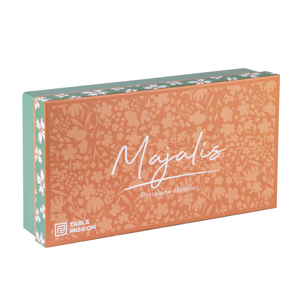 Coffret de 6 tasses Majalis 23 cl Table passion