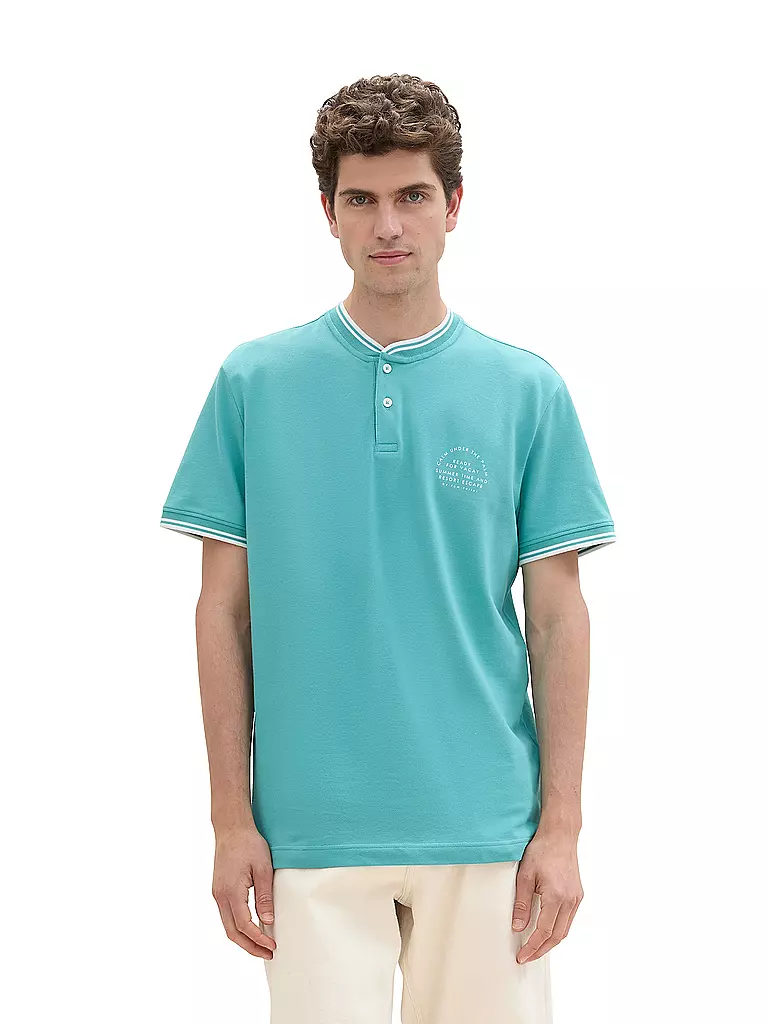 TOM TAILOR Poloshirt  türkis
