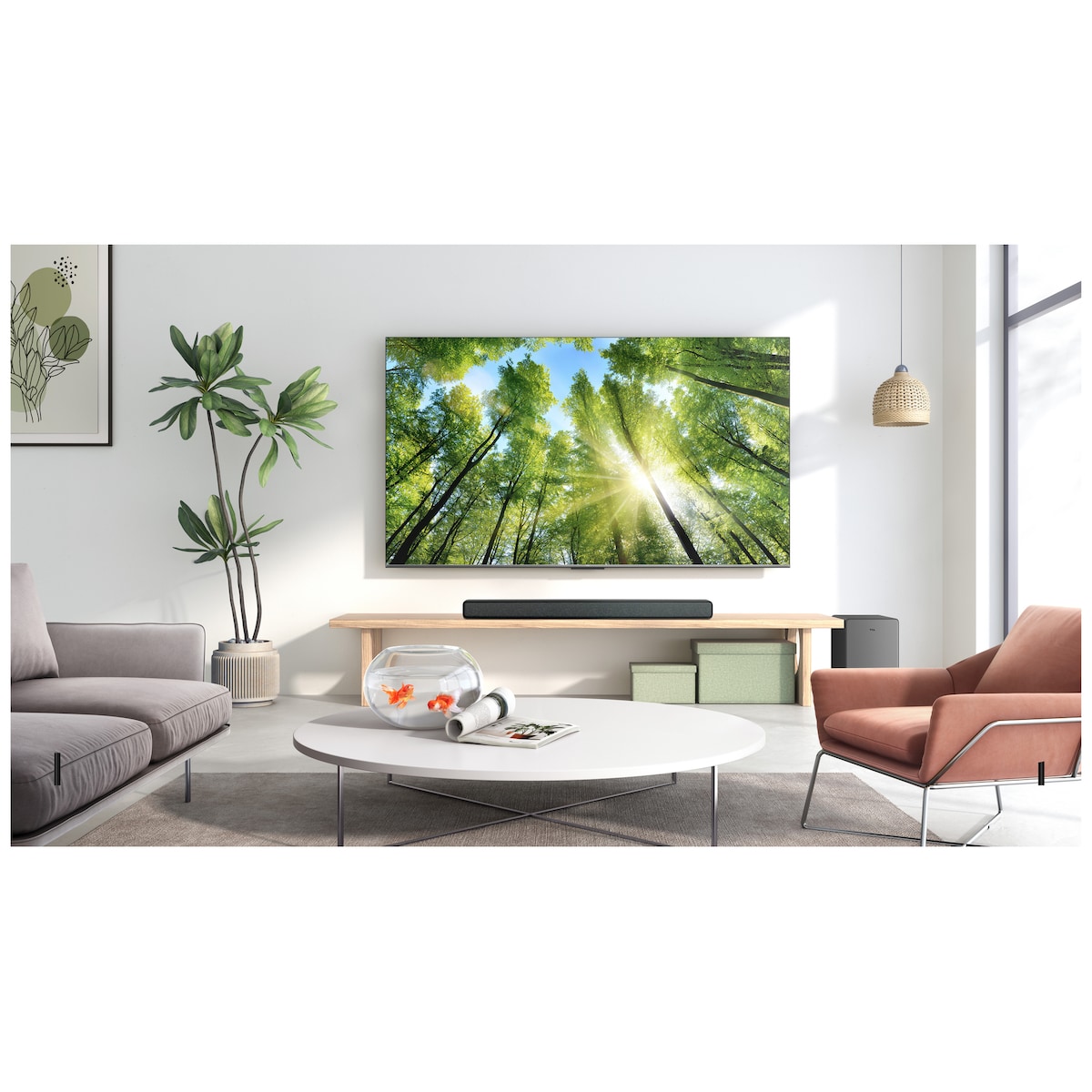 TCL 3.1ch P733W lydplanke (sort)