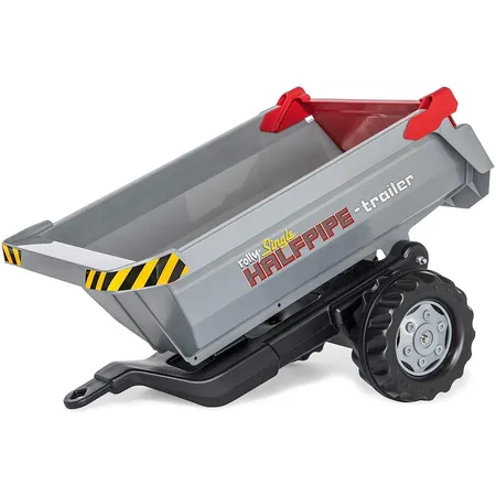 Rolly Toys rollyHalfpipe Trailer Single mit Kippfunktion