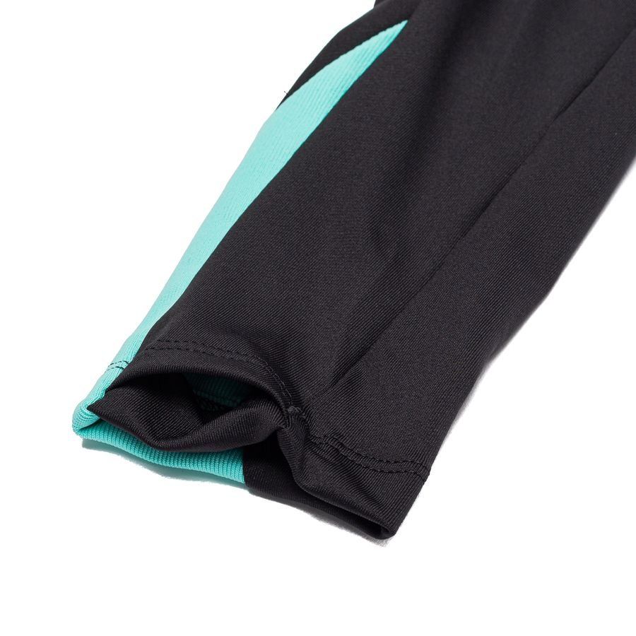Nike Maillot d'Entraînement Dri-FIT Strike 24 Drill - Bleu Foncé/Noir/Turquoise/Blanc