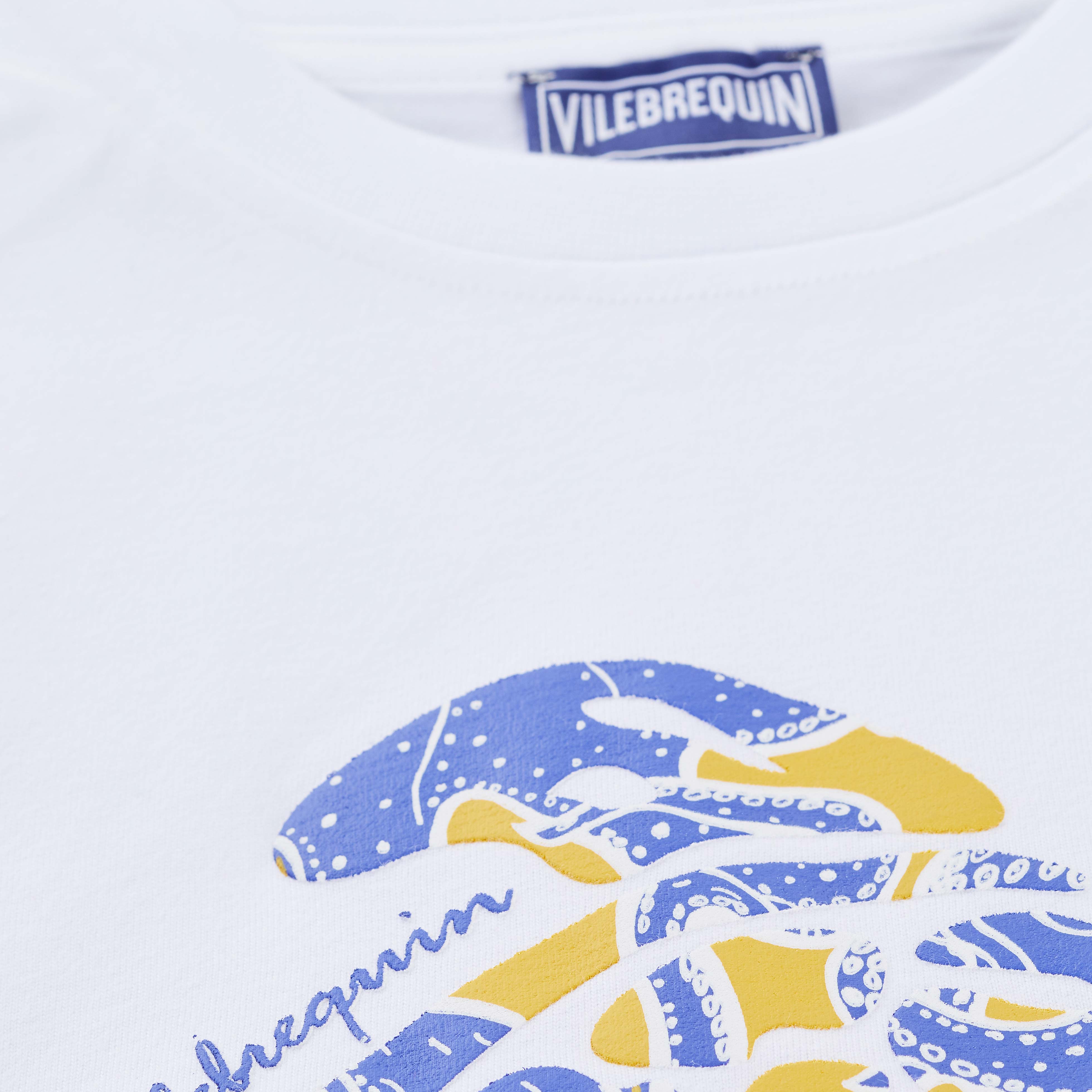 T-shirt en coton organique garçon imprimé Turtle Octopus