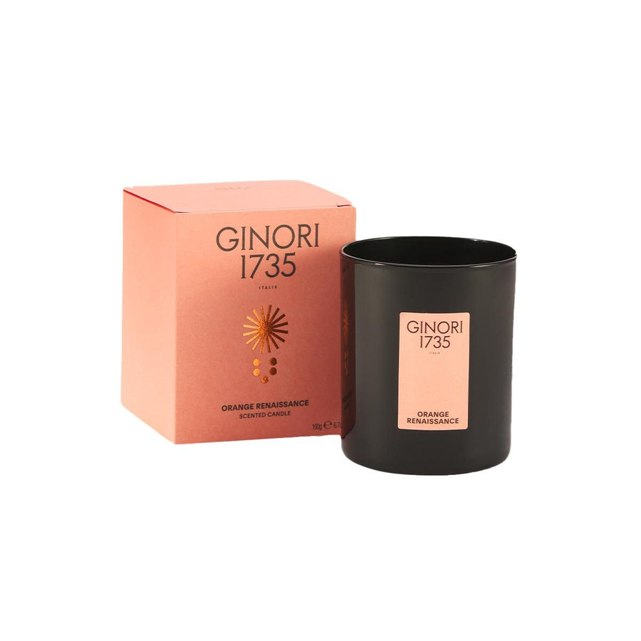 Orange Renaissance scented candle refill