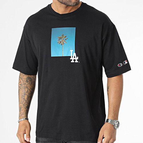 Tee Shirt 218924 Los Angeles Dodgers Noir
