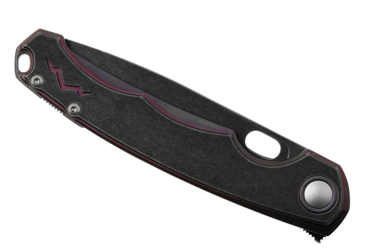 MKM Eclipse MK-EL-PRBKD Magnacut, Purple Titanium Blackwashed Titanium Overlay, zakmes