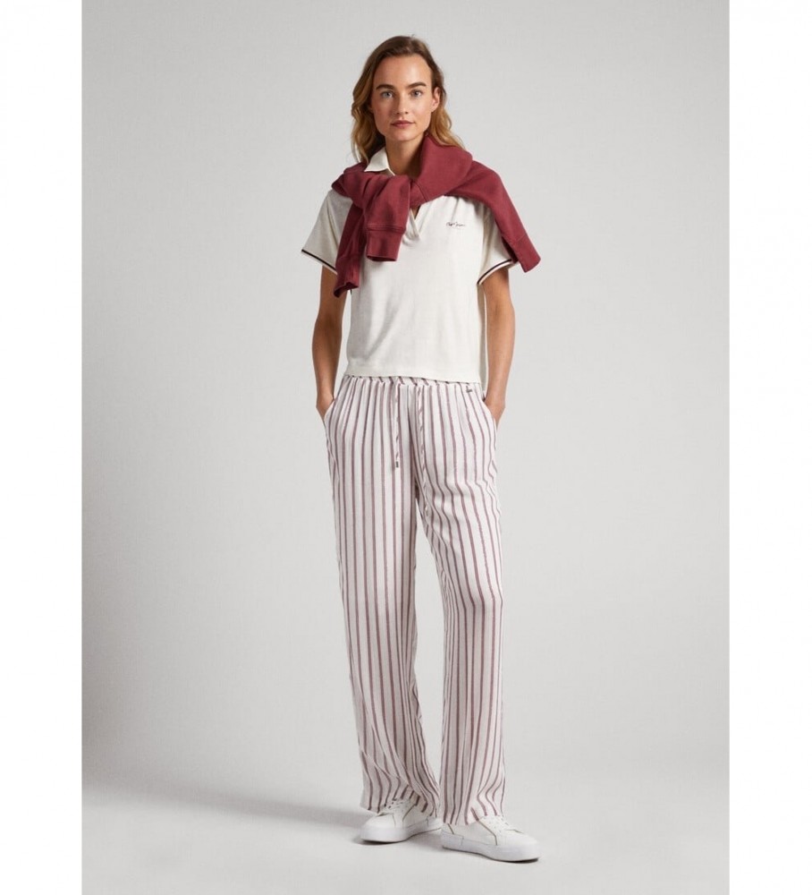 Calças de pijama brancas Gabina da Pepe Jeans