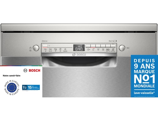 BOSCH - Lave vaisselle 60 cm SMS2HTI06E