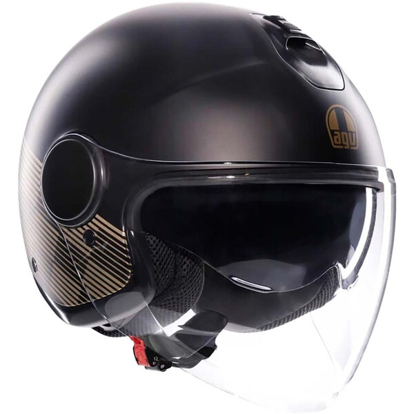 AGV - Casque Eteres Ponza Noir / Or / Mat