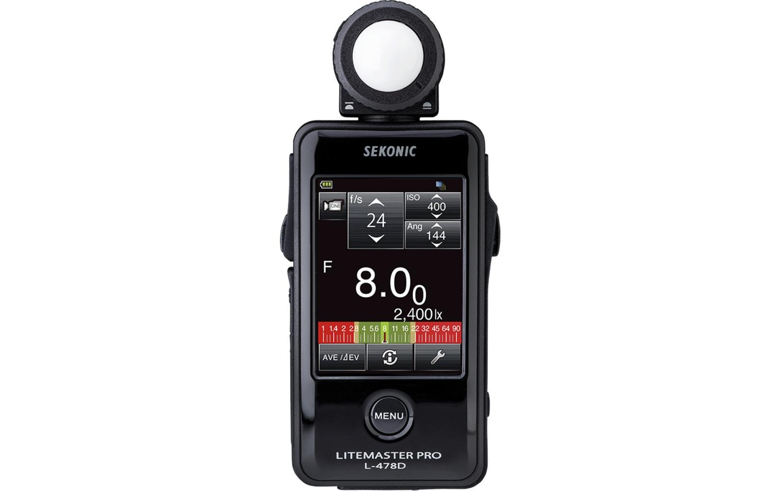 Belichtungsmesser Litemaster Pro L-478D<br>Belichtungsmesser für Blitz- und Dauerlicht