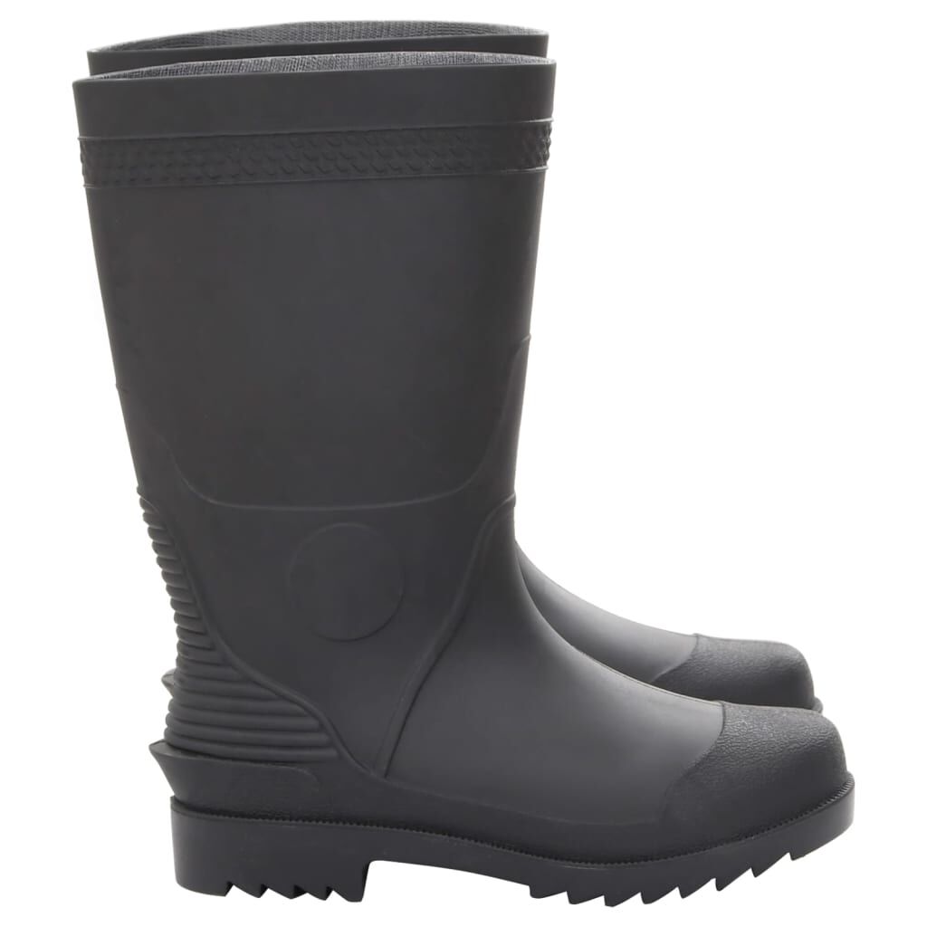 vidaXL Regenlaarzen, Zwart, Maat 38, PVC