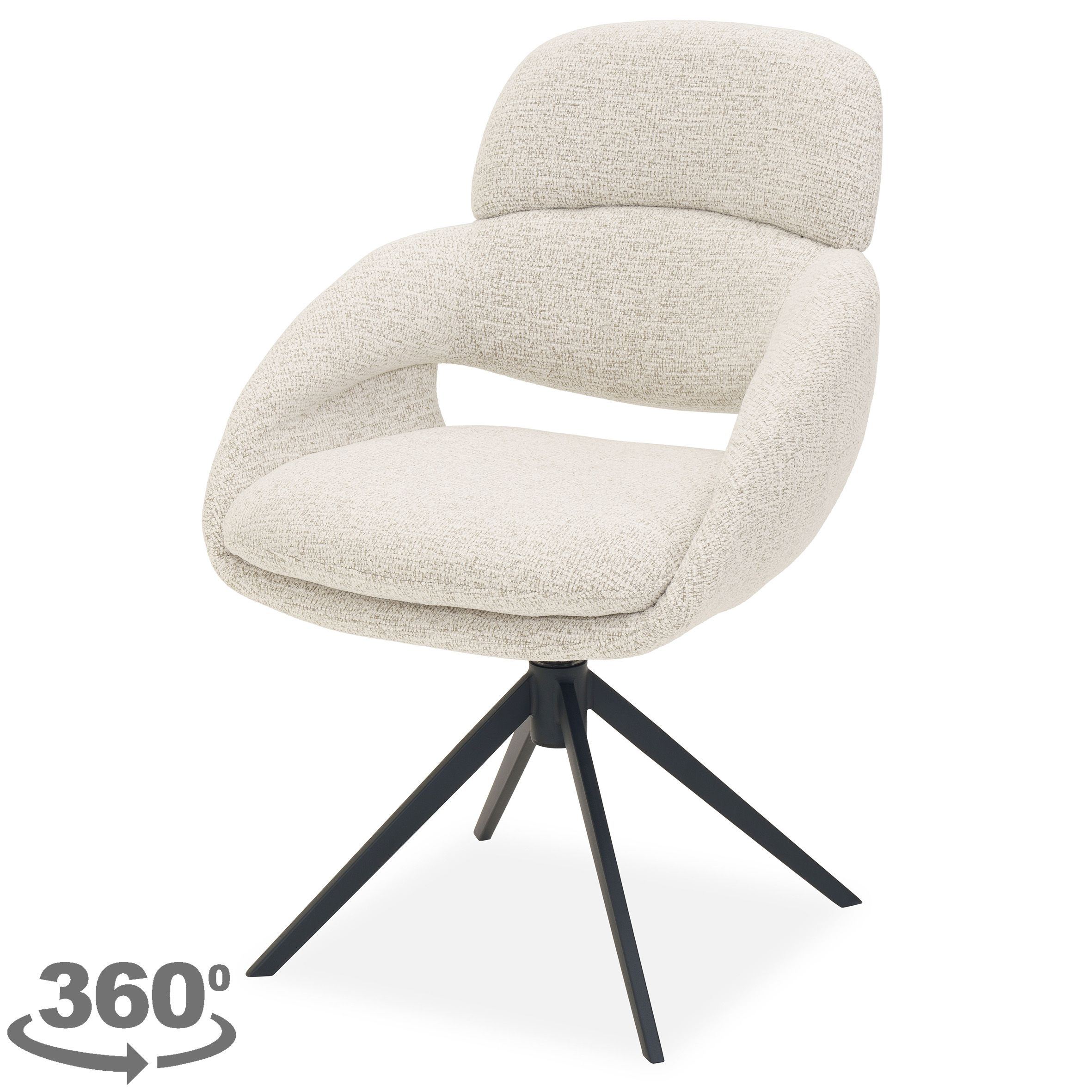 Eetkamerstoel Present 120 Odette B60 x D64 x H88 cm