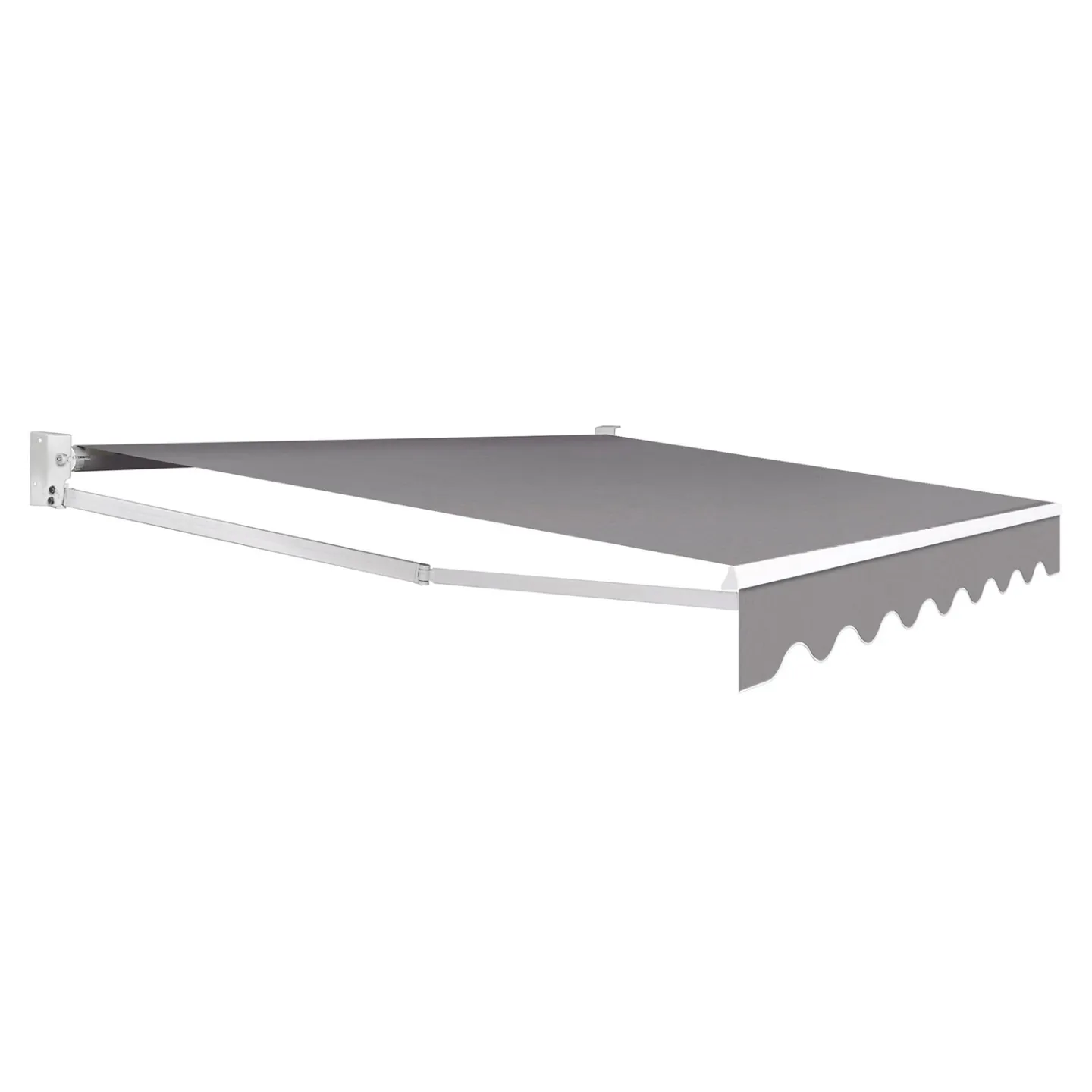 Store banne manuel 2,95x2 M gris anthracite