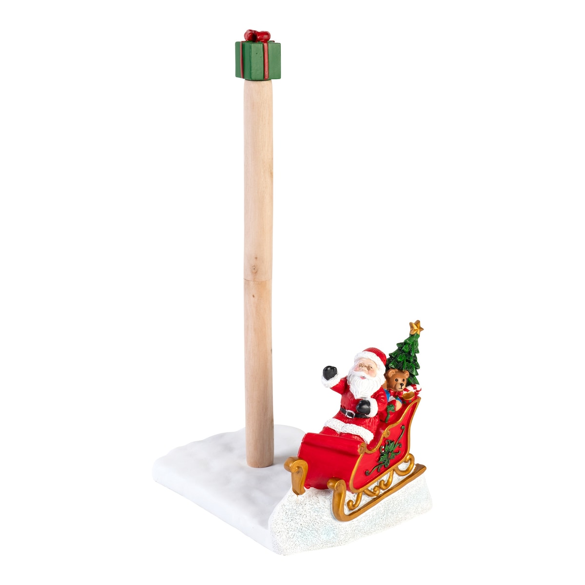 genialo - Küchenrollenhalter „Santa“