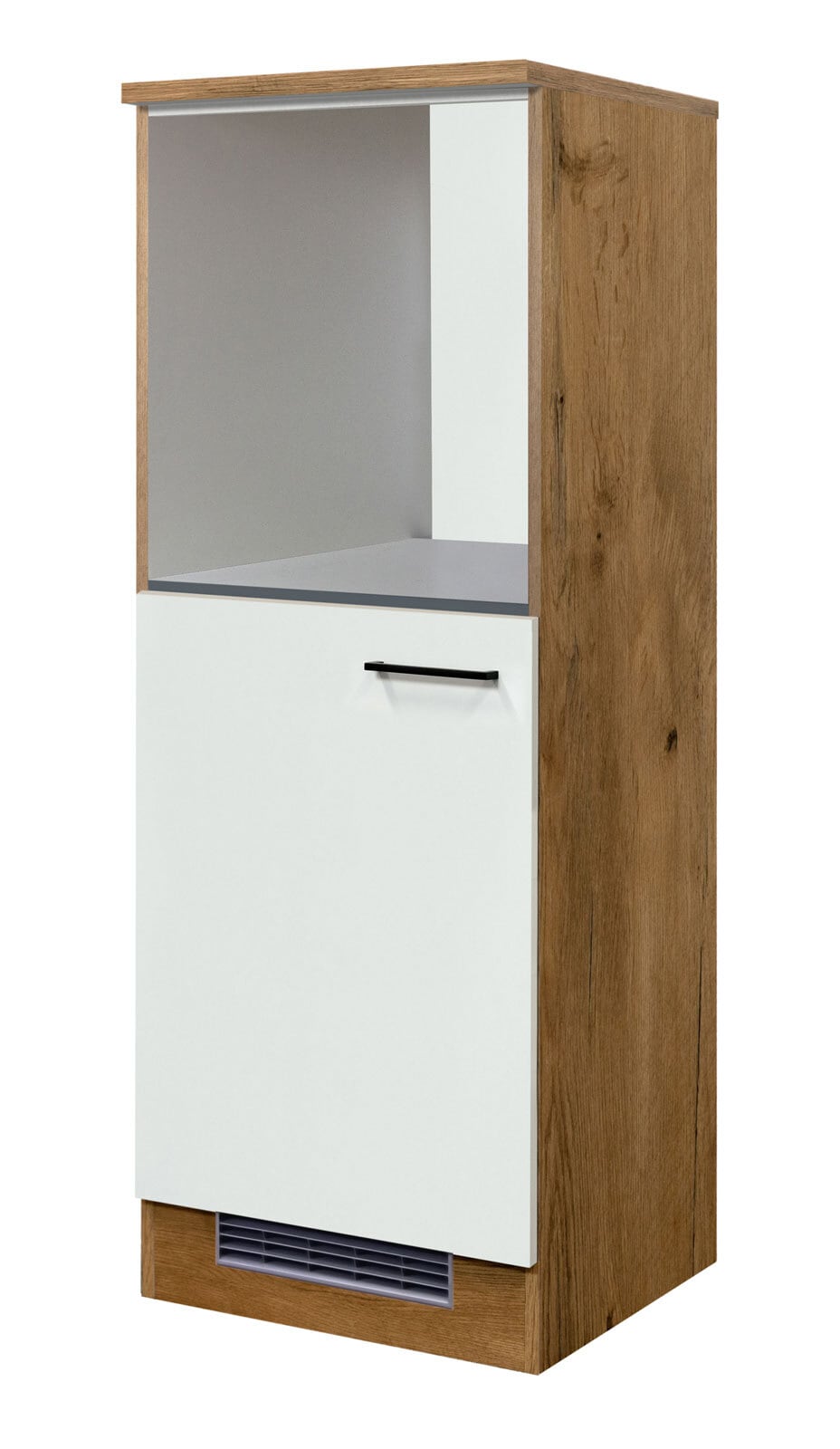 Geräteumbauschrank Avila Magnolia/Lancelot Oak ca. 60x168,5x60 cm